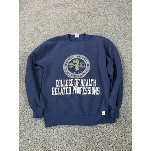 Vintage Y2K State University Of New York Sweatshirt Men's Size Medium Blue
